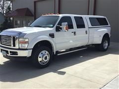 2009 Ford F450 Lariat 4x4 Crew Cab Dually Pickup 