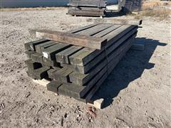 3 3/4" X 7 1/2" X 8' #2 Oak Lumber 