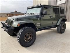 2008 Jeep Wrangler Unlimited 4x4 Sport Utility Vehicle 