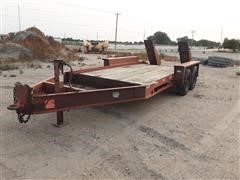 1997 Belshe T16-2EP T/A Flatbed Trailer 