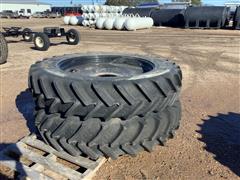 BKT 380/90R-46 Tires/Rims 