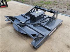 2023 JCT 72" Brush Cutter Skid Steer Attachment 