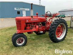 1952 McCormick Farmall Super M Narrow Front 2WD Tractor 