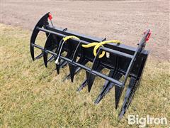 2024 Mid-State Brush Grapple Skid Steer Attachment 