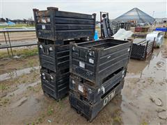 Steel Stackable Totes 