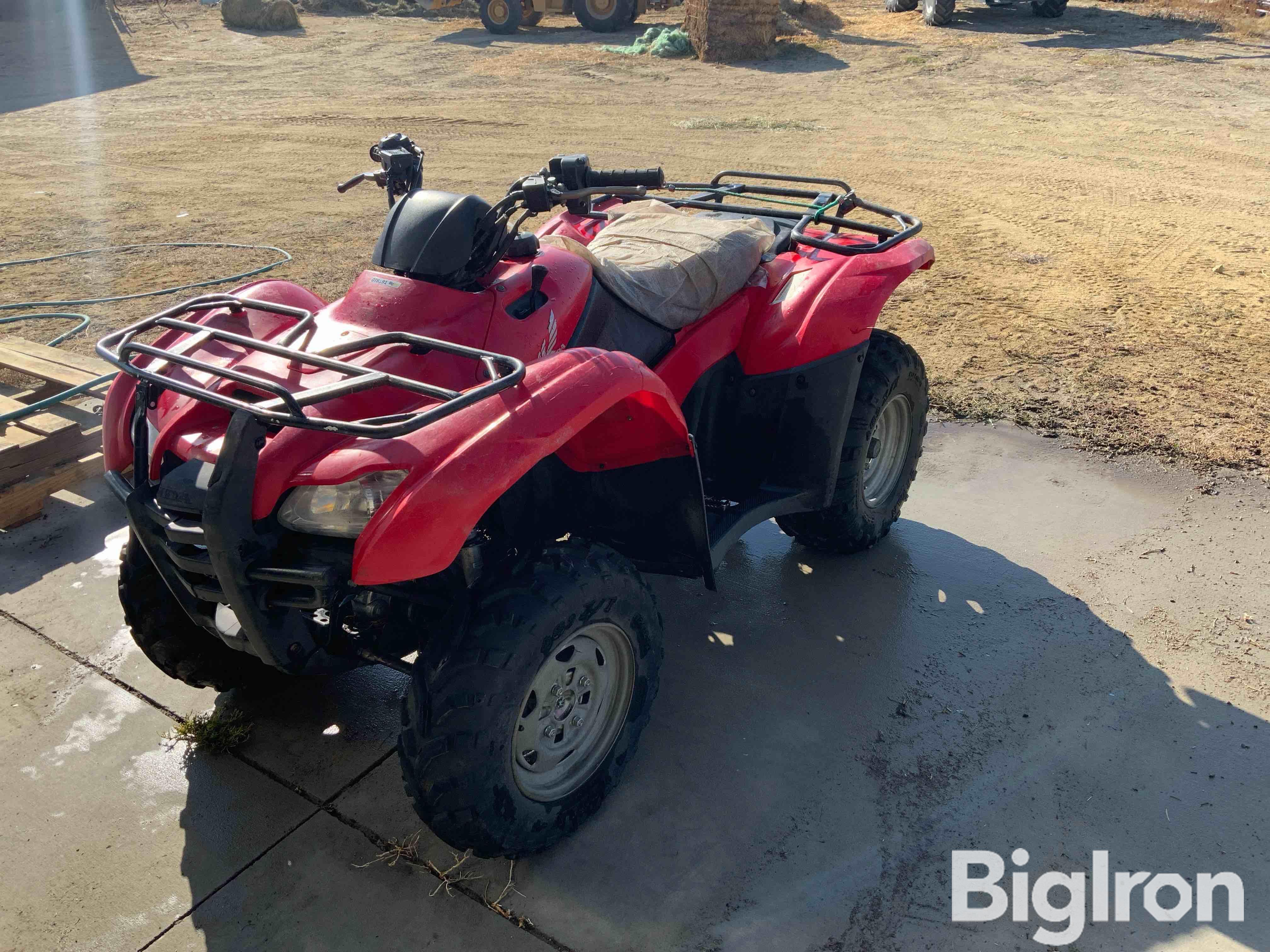 2013 Honda TRX420 4X4 ATV 