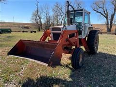 1975 Case 1070 2WD Tractor W/Loader 