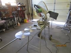 Hitachi C15FR 15" Miter Saw & Rousseau HD Table 