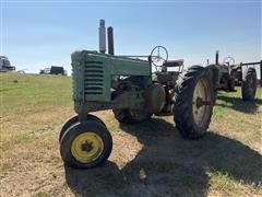 1949 John Deere A 2WD Tractor 