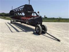 1997 Case IH 1020 30' Bean Platform W/head Trailer 