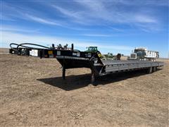 1996 Muv-All 5070FT T/A Fixed Neck Lowboy W/Hyd Tail Section 