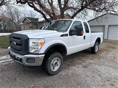 2012 Ford F250 4x4 Extended Cab Pickup 