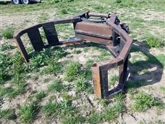 Round Bale Carrier Loader Attachment 