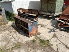 Steel Workbench W/Shelf 