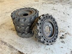 Traxter 30x9-16 Solid Skid Loader Tires 