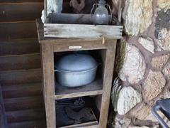 Chimney Cabinet W/Primitives 