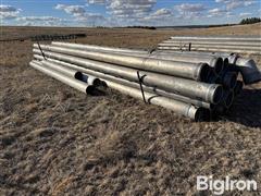 10" Aluminum Gated Irrigation Pipe 