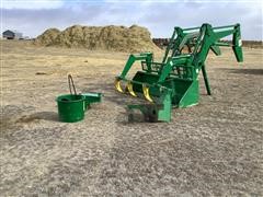 Koyker 740 Front End Loader w/ Grapple 