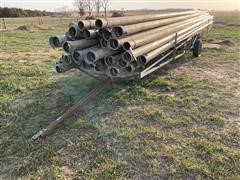 Aluminum Pipe W/Trailer 