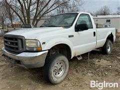 2002 Ford F250 4x4 Pickup 