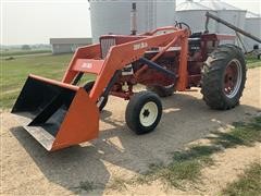 1968 International 706 2WD Tractor W/Loader 