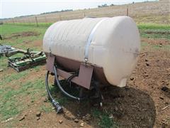 400-Gallon Sprayer Tank W/Pump On Mounting Stand 