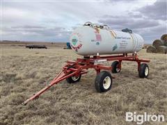 Duo Lift 1000-Gallon Anhydrous Ammonia Tank 