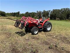 2006 Massey Ferguson 1533 MFWD Utility Tractor W/Loader 