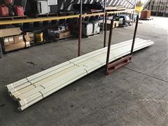 2”X20’ PVC Pipe On Industrial Racking 