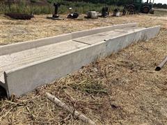 Cast Concrete Feed Bunks 