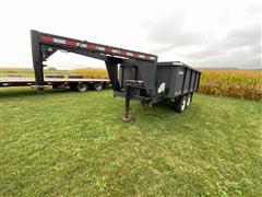 2003 E-Z Dumper Gooseneck T/A Dump Trailer 