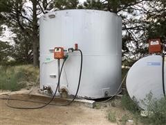 8500 Gal Fuel Tank w/ Electric Pump & Meter 