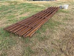 6 Rail Continuous Fence Panels 