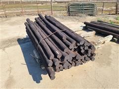 Creosote Fence Posts 