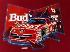 Budweiser NASCAR Sign 