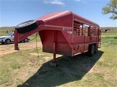 1995 Easley T/A 16' Livestock Trailer 