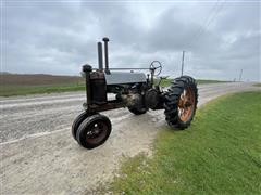 1936 John Deere A 2WD Tractor 