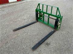 John Deere Loader Pallet Fork Attachment 