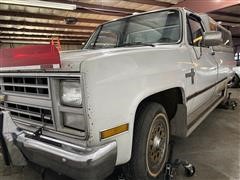 1986 Chevrolet Scottsdale 10 2WD 6.2 Diesel Pickup 