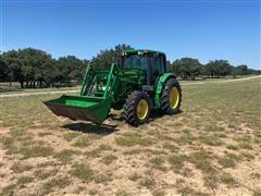 2008 John Deere 6430 Premium MFWD Tractor W/Loader 