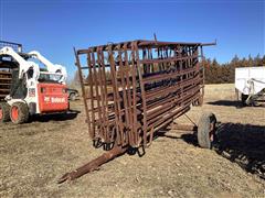 Livestock Panels On Trailer 