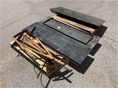 Steel Platform Sections & Grass/Weed Cutters 