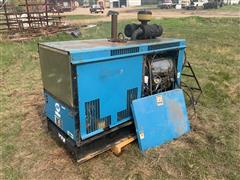 1993 Miller Big Blue Welder Generator W/Air Compressor 