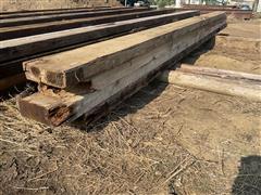 Wooden Bridge Stringer Beams/Planks 