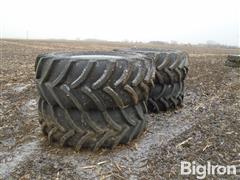 Case IH / Goodyear 650/65/R38 Sprayer Floater Tires & Rims 