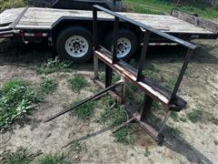 Quick Attach Bale Spear Loader Attachment 