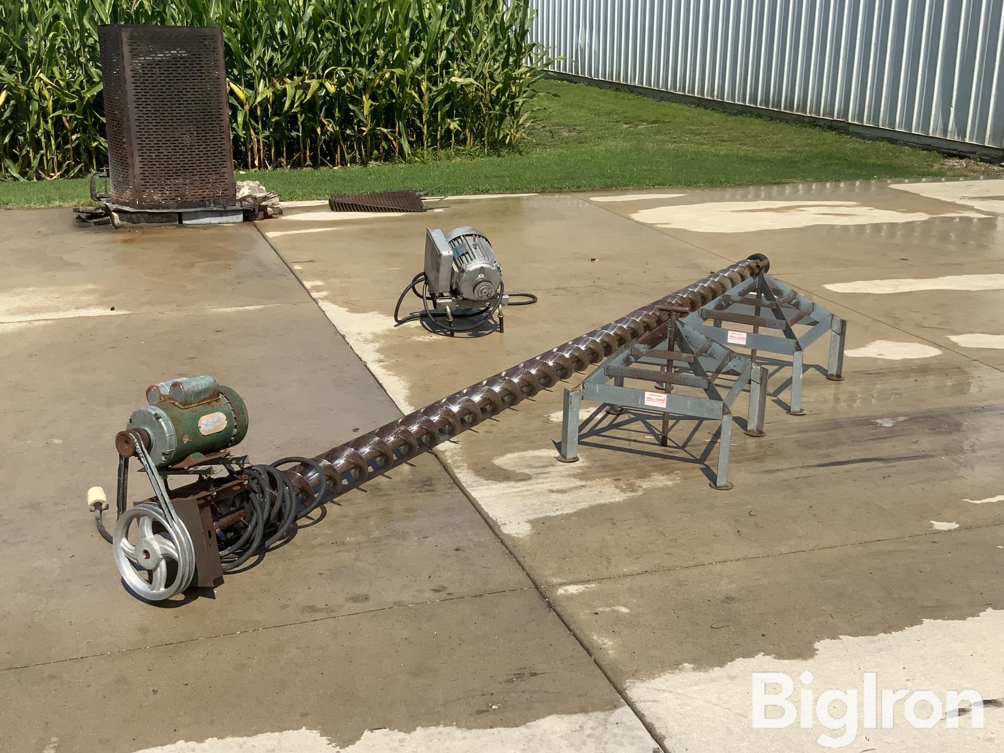 14' Sweep Auger And Motor 