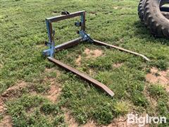 Bar-6 Round Bale Hay Fork 