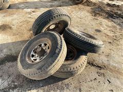 Mounted Trailer Tires 