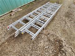 20' Aluminum Adjustable Ladders 